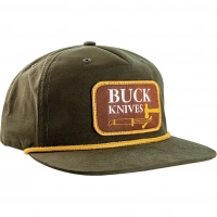 Бейсболка Buck Vintage Logo, зеленая купить в Пушкине