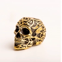 Бусина Triball Skull, бронза купить в Пушкине