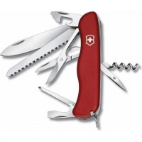 Мультитул Victorinox Outrider 0.8513, сталь X50CrMoV15, рукоять нейлон, красный купить в Пушкине