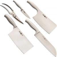 Набор кухонных ножей на подставке HuoHou 6-Piece Stainless Steel Kitchen Knife Set купить в Пушкине