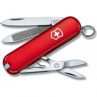 Нож перочинный Victorinox Classic 0.6203 58 мм 7 функций красный купить в Пушкине