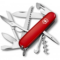 Нож перочинный Victorinox Huntsman, сталь X55CrMo14, рукоять Cellidor®, красный купить в Пушкине