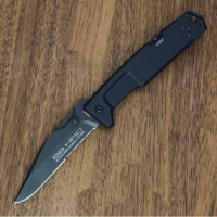 Складной нож Extrema Ratio M.P.C. (Multi Purpose Compact) Black, сталь Bhler N690, рукоять черный антикородал (алюминиевый сплав) купить в Пушкине