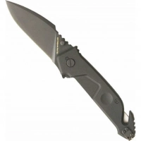 Складной нож Extrema Ratio MF1 Black With Belt Cutter, сталь N690, рукоять алюминий купить в Пушкине