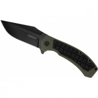 Складной нож Kershaw Faultline K8760, сталь 8Cr13MoV, рукоять пластик/резина купить в Пушкине