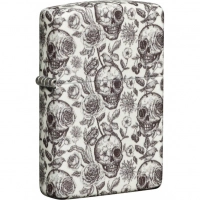 Зажигалка Skeleton Glow in the Dark Green ZIPPO купить в Пушкине