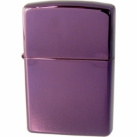 Зажигалка ZIPPO Abyss Classic, латунь с покрытием, фиолетовый, глянцевая, 36х12×56 мм купить в Пушкине