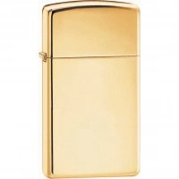 Зажигалка ZIPPO Slim® с покрытием High Polish Brass купить в Пушкине