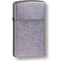 Зажигалка ZIPPO Slim® с покрытием Street Chrome™, латунь/сталь, серебристая, матовая, 30х10×55 мм купить в Пушкине