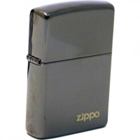 Зажигалка ZIPPO ZL Ebony, латунь с никеле-хромовым покрытием, черный, глянцевая, 36х56х12 мм купить в Пушкине